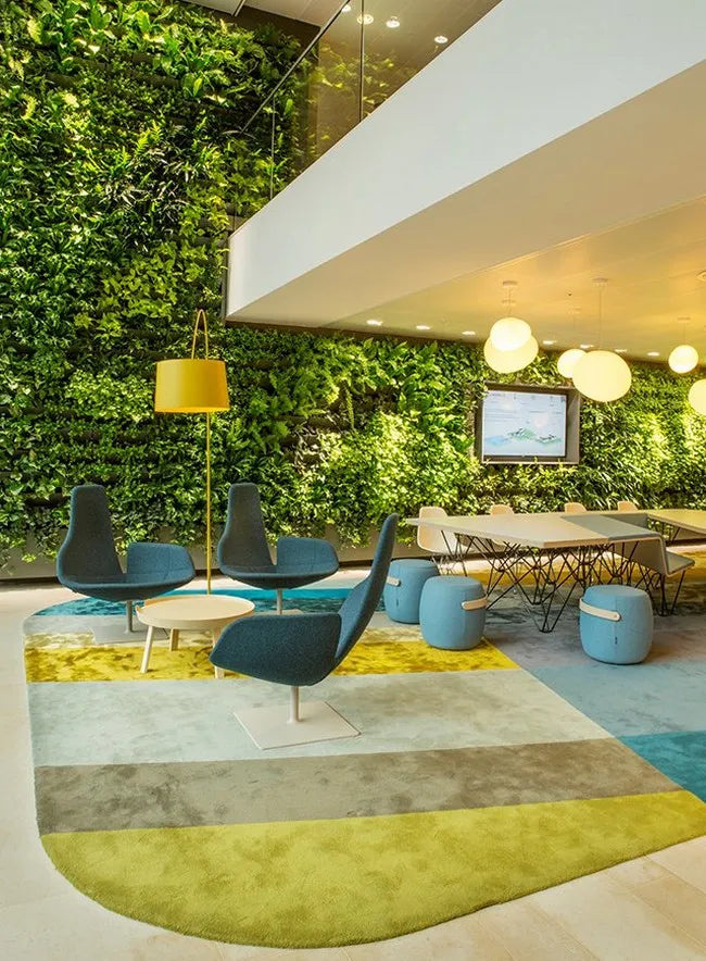 Green Walls in Office Design—What Are the Benefits?