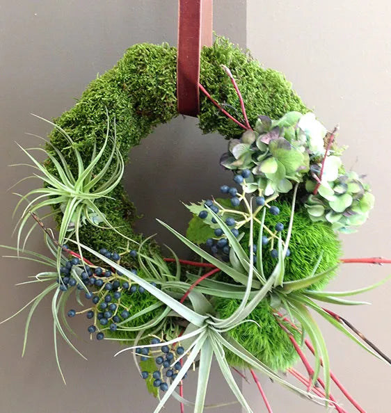 Holiday Gift Giving with Living Wreaths